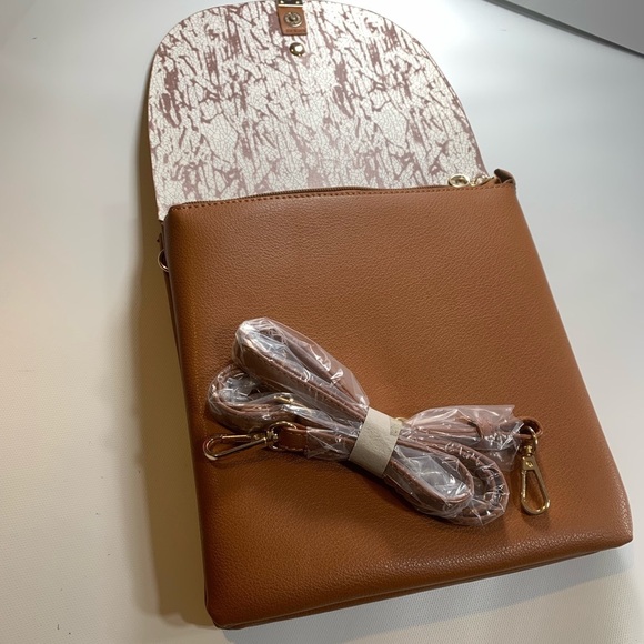 Multi Pockets Crossbody Handbag Removable Strap - Picture 5 of 7